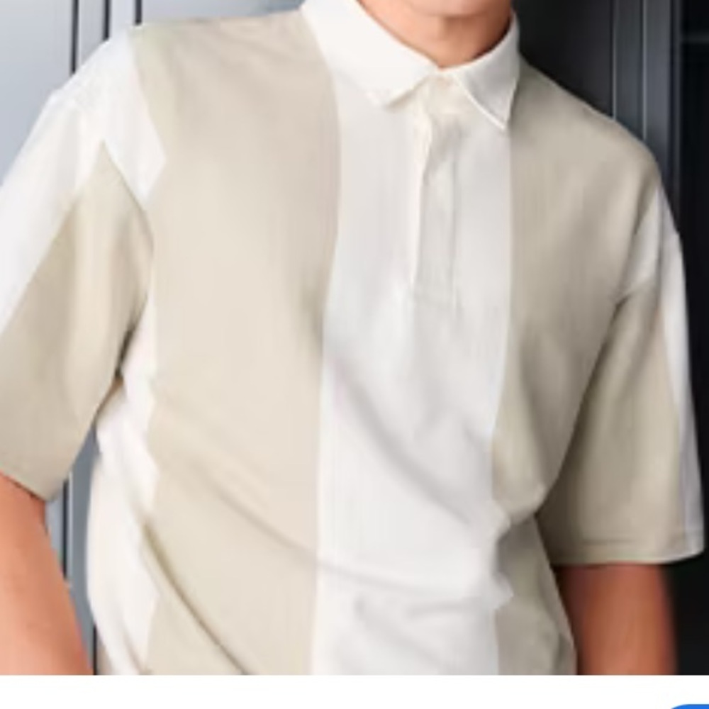 Arizona Jean Company Men's Cream Polo Shirt